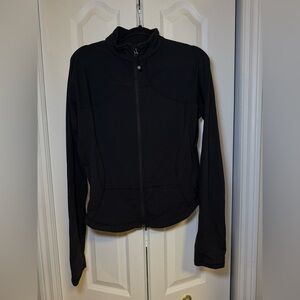 Lululemon- Women's Black Cozy Long Sleeve Layer Fall Athletic Warm Jacket